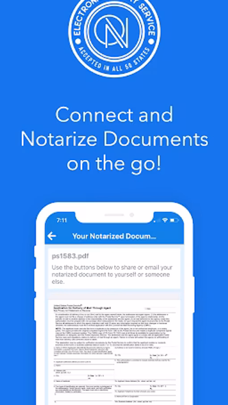 Notarize Documents Now with In Screenshot 1 - AppWisp.com Notarize Documents Now with In Screenshot 1 - AppWisp.com