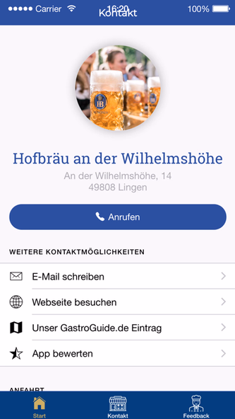 Hofbräu an der Wilhelmshöhe Screenshot 2 - AppWisp.com Hofbräu an der Wilhelmshöhe Screenshot 2 - AppWisp.com