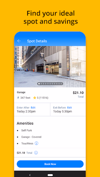 SpotHero - Find Parking Screenshot 3 - AppWisp.com SpotHero - Find Parking Screenshot 3 - AppWisp.com