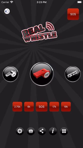 Whistle for Sport & SOS Screenshot 2 - AppWisp.com Whistle for Sport & SOS Screenshot 2 - AppWisp.com