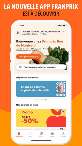 franprix: courses en ligne Screenshot 2 - AppWisp.com franprix: courses en ligne Screenshot 2 - AppWisp.com