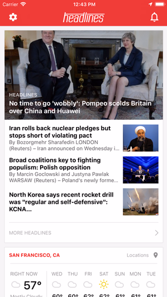 Headlines: Live Breaking News Screenshot 2 - AppWisp.com Headlines: Live Breaking News Screenshot 2 - AppWisp.com