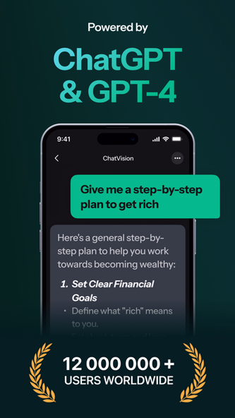 ChatVision - AI Chatbot Expert Screenshot 1 - AppWisp.com ChatVision - AI Chatbot Expert Screenshot 1 - AppWisp.com