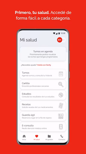 Swiss Medical Mobile Screenshot 2 - AppWisp.com Swiss Medical Mobile Screenshot 2 - AppWisp.com