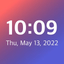 My widget clock + - AppWisp.com