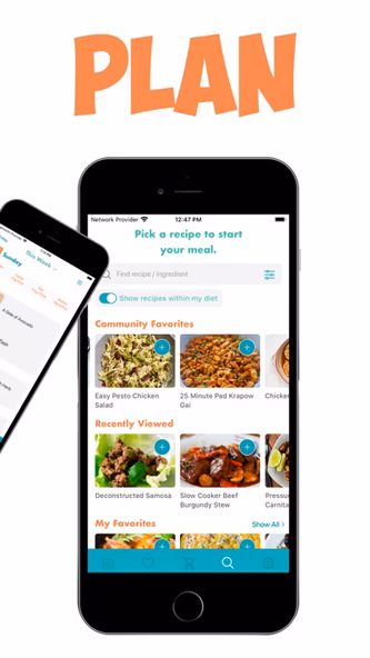 Real Plans - Meal Planner Screenshot 2 - AppWisp.com Real Plans - Meal Planner Screenshot 2 - AppWisp.com