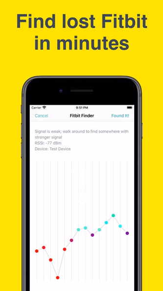 Find My Fitbit ++ Screenshot 1 - AppWisp.com Find My Fitbit ++ Screenshot 1 - AppWisp.com