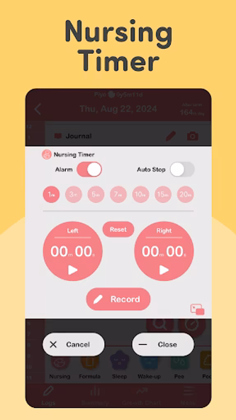 PiyoLog: Newborn Baby Tracker Screenshot 4 - AppWisp.com PiyoLog: Newborn Baby Tracker Screenshot 4 - AppWisp.com