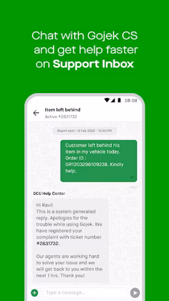 Gojek Driver Screenshot 3 - AppWisp.com Gojek Driver Screenshot 3 - AppWisp.com
