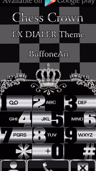 Silver Chess Crown theme Screenshot 3 - AppWisp.com Silver Chess Crown theme Screenshot 3 - AppWisp.com
