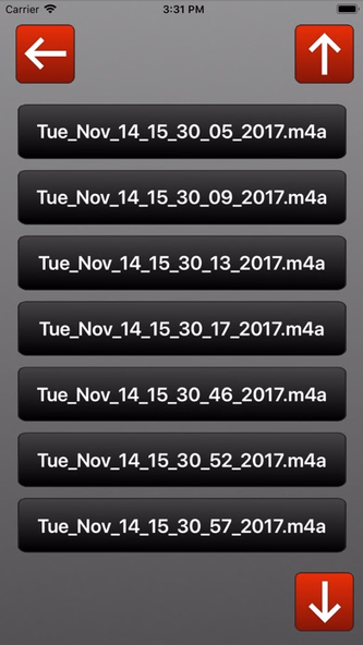 Voice Recorder - Audio Memo! Screenshot 3 - AppWisp.com Voice Recorder - Audio Memo! Screenshot 3 - AppWisp.com