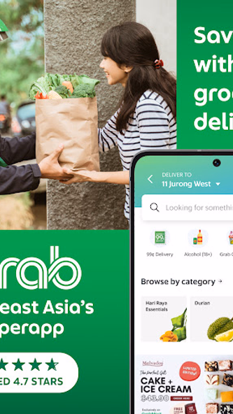 Grab - Taxi & Food Delivery Screenshot 1 - AppWisp.com Grab - Taxi & Food Delivery Screenshot 1 - AppWisp.com