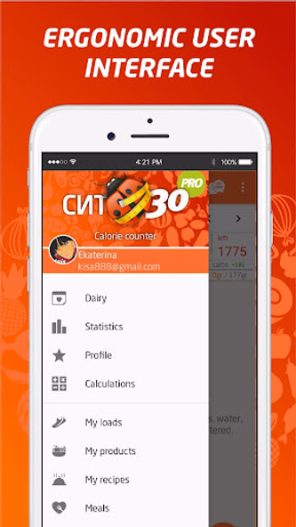 Calorie Counter, Diet Plan Screenshot 1 - AppWisp.com Calorie Counter, Diet Plan Screenshot 1 - AppWisp.com