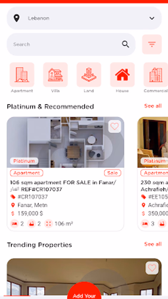 MEA Real Estate Screenshot 1 - AppWisp.com MEA Real Estate Screenshot 1 - AppWisp.com