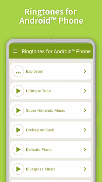 Ringtones for Android™ Phone Screenshot 1 - AppWisp.com Ringtones for Android™ Phone Screenshot 1 - AppWisp.com