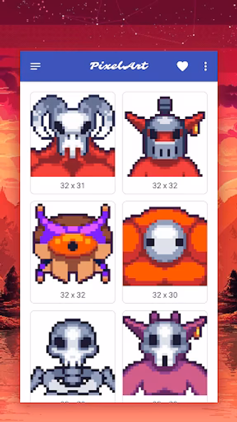 How to draw pixel monsters Screenshot 2 - AppWisp.com How to draw pixel monsters Screenshot 2 - AppWisp.com