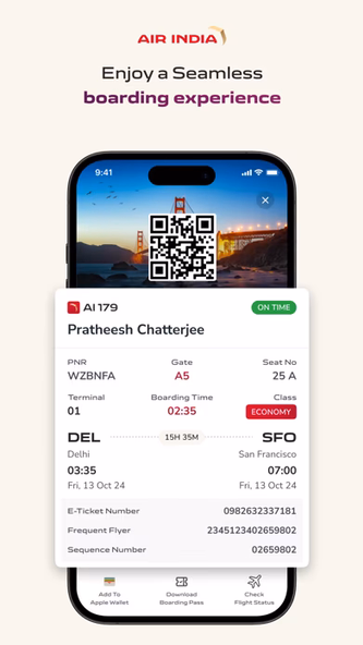 Air India: Book Flight Tickets Screenshot 3 - AppWisp.com Air India: Book Flight Tickets Screenshot 3 - AppWisp.com