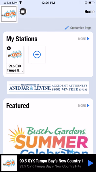 99.5 QYK Screenshot 1 - AppWisp.com 99.5 QYK Screenshot 1 - AppWisp.com