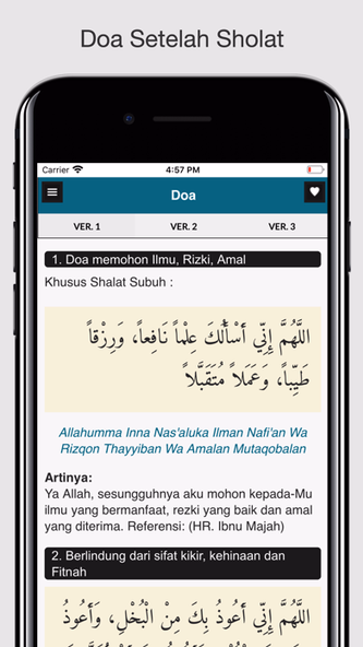 Do'a dan Dzkir Setelah Sholat Screenshot 2 - AppWisp.com Do'a dan Dzkir Setelah Sholat Screenshot 2 - AppWisp.com