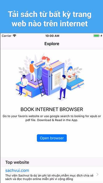 Sách hay - tải và đọc dễ dàng Screenshot 3 - AppWisp.com Sách hay - tải và đọc dễ dàng Screenshot 3 - AppWisp.com