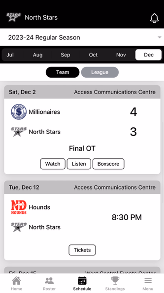 Battlefords North Stars Screenshot 3 - AppWisp.com Battlefords North Stars Screenshot 3 - AppWisp.com