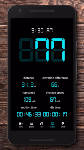 GPS Speedometer, odometer, alt Screenshot 1 - AppWisp.com GPS Speedometer, odometer, alt Screenshot 1 - AppWisp.com