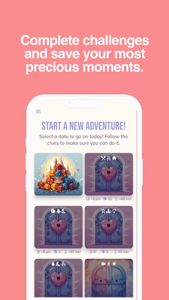 HeartVenture: Fun Couple Dates Screenshot 1 - AppWisp.com HeartVenture: Fun Couple Dates Screenshot 1 - AppWisp.com