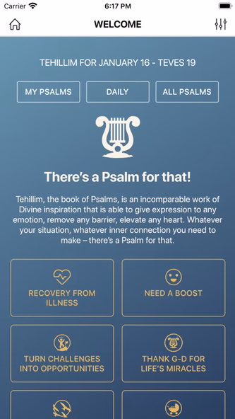 Psalm 4 That Tehillim App Screenshot 1 - AppWisp.com Psalm 4 That Tehillim App Screenshot 1 - AppWisp.com