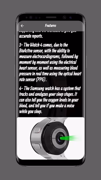 SAMSUNG Watch 4 Guide Screenshot 4 - AppWisp.com
