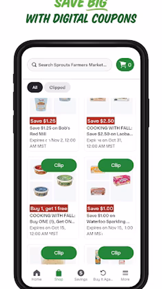 Sprouts Screenshot 2 - AppWisp.com Sprouts Screenshot 2 - AppWisp.com