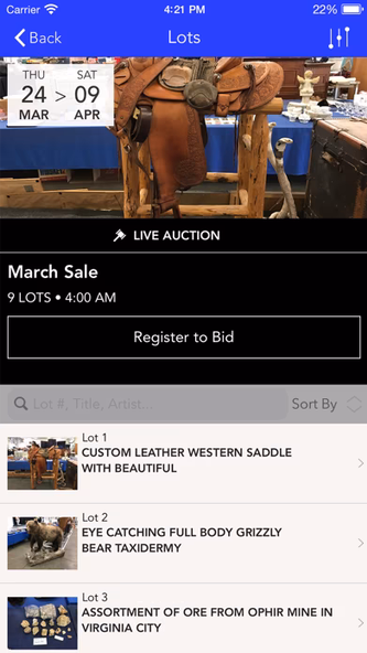 Lightning Auctions Screenshot 2 - AppWisp.com Lightning Auctions Screenshot 2 - AppWisp.com