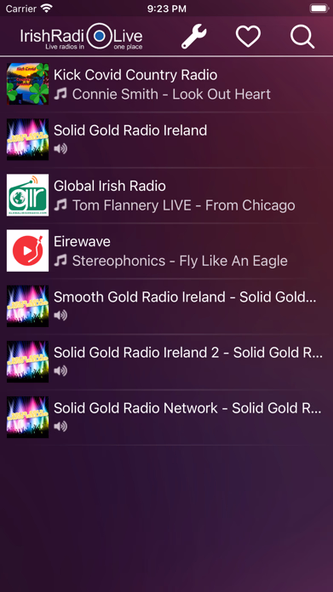 Irish Radio Live - Ireland Screenshot 2 - AppWisp.com Irish Radio Live - Ireland Screenshot 2 - AppWisp.com