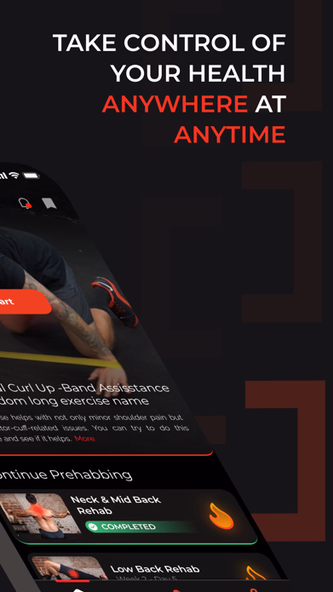 Prehab: Physical Therapy, Pain Screenshot 2 - AppWisp.com Prehab: Physical Therapy, Pain Screenshot 2 - AppWisp.com