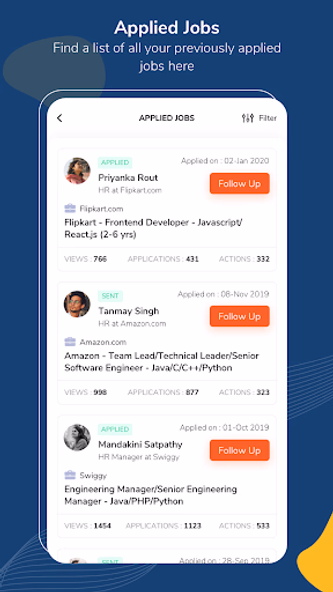 hirist.tech: IT Job Search App Screenshot 4 - AppWisp.com