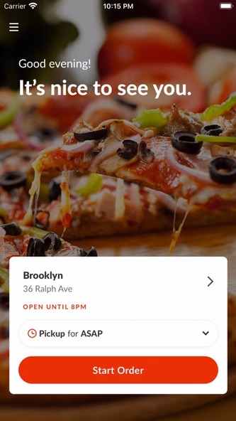 Bklyn Pizza Screenshot 2 - AppWisp.com Bklyn Pizza Screenshot 2 - AppWisp.com
