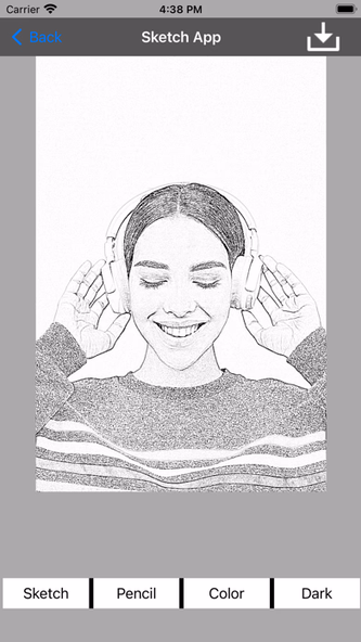 Pencil Photo Sketch Art Editor Screenshot 1 - AppWisp.com