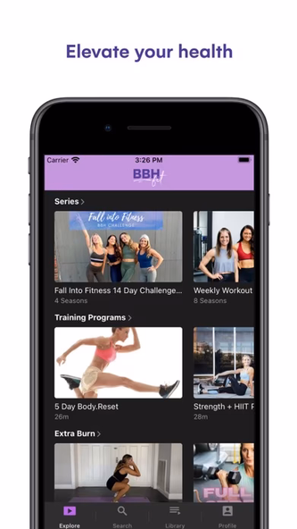 BBH Fitness Screenshot 2 - AppWisp.com BBH Fitness Screenshot 2 - AppWisp.com