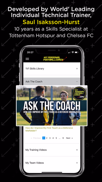 MyPersonalFootballCoach Screenshot 3 - AppWisp.com MyPersonalFootballCoach Screenshot 3 - AppWisp.com