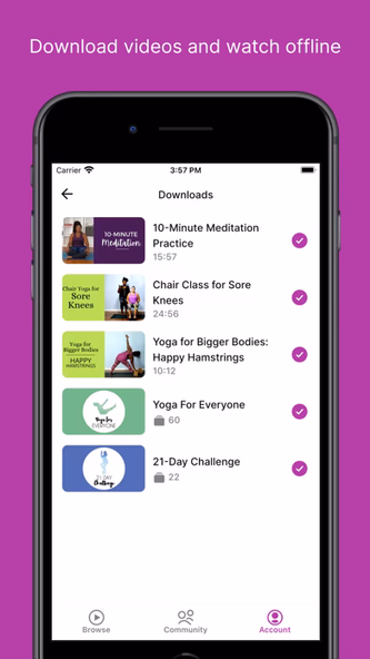 Yoga for Everyone with Dianne Screenshot 2 - AppWisp.com Yoga for Everyone with Dianne Screenshot 2 - AppWisp.com