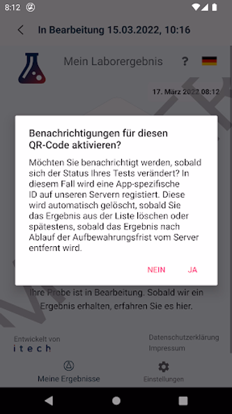 Mein Laborergebnis Screenshot 3 - AppWisp.com Mein Laborergebnis Screenshot 3 - AppWisp.com