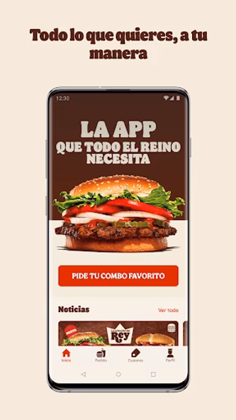 Burger King Bolivia Screenshot 2 - AppWisp.com Burger King Bolivia Screenshot 2 - AppWisp.com