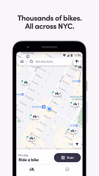 Citi Bike Screenshot 2 - AppWisp.com Citi Bike Screenshot 2 - AppWisp.com