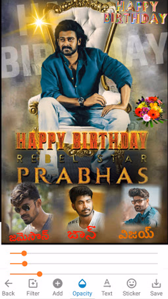 Tamil & Telugu Birthday Banner Screenshot 3 - AppWisp.com Tamil & Telugu Birthday Banner Screenshot 3 - AppWisp.com