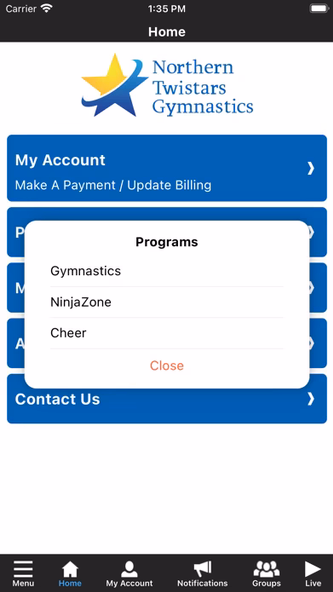 Northern Twistars Gymnastics Screenshot 3 - AppWisp.com Northern Twistars Gymnastics Screenshot 3 - AppWisp.com