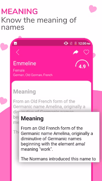Baby Name Screenshot 2 - AppWisp.com Baby Name Screenshot 2 - AppWisp.com