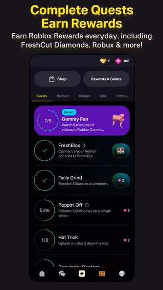 FreshCut: Gaming Community App Screenshot 2 - AppWisp.com FreshCut: Gaming Community App Screenshot 2 - AppWisp.com