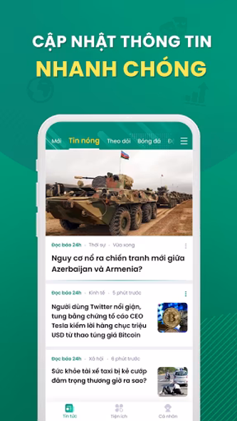 Đọc Báo 24h - Báo mới, báo hay Screenshot 3 - AppWisp.com