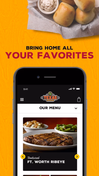 Texas Roadhouse Mobile Screenshot 2 - AppWisp.com