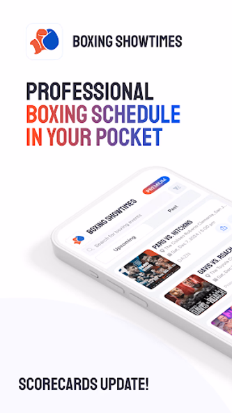 Boxing Showtimes Screenshot 1 - AppWisp.com Boxing Showtimes Screenshot 1 - AppWisp.com