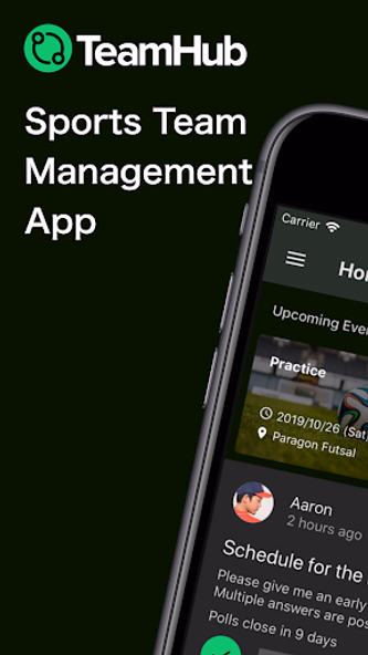 TeamHub - Manage Sports Teams Screenshot 1 - AppWisp.com TeamHub - Manage Sports Teams Screenshot 1 - AppWisp.com